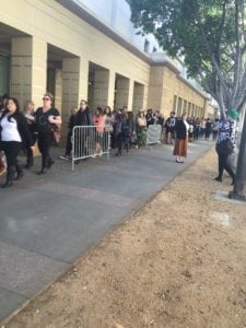 line around pasadena convention center